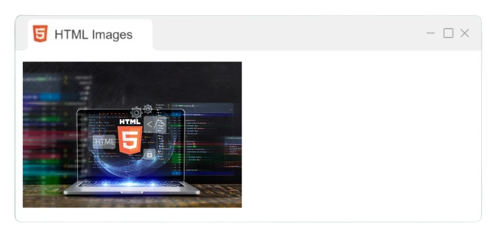 html image output
