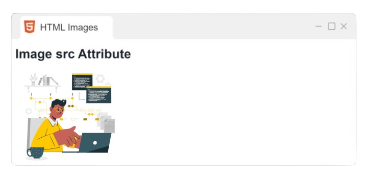 image src Attribute output